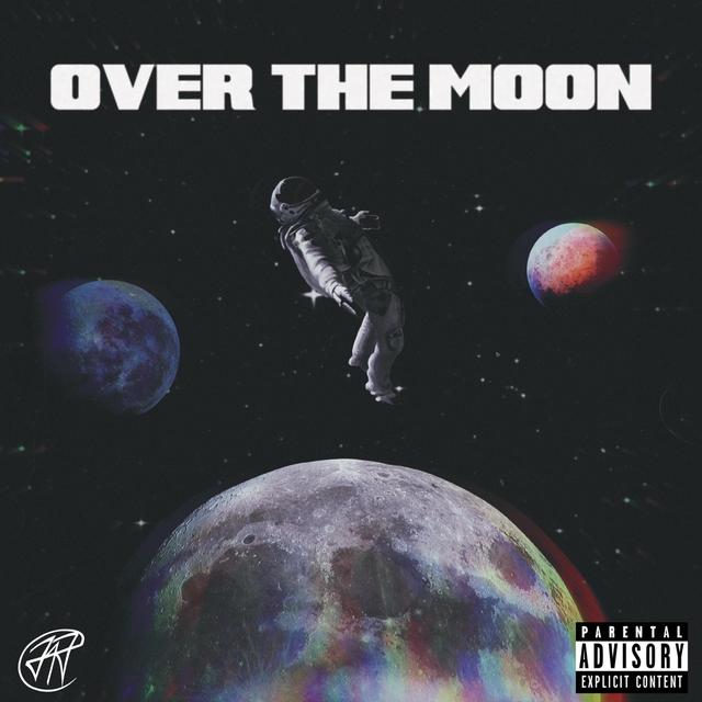 Album cover art for Over the Moon