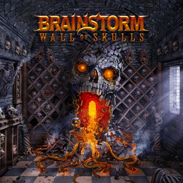 Album cover art for Wall of Skulls