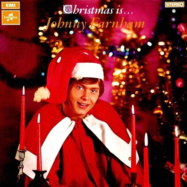 Album cover art for Christmas Is... Johnny Farnham