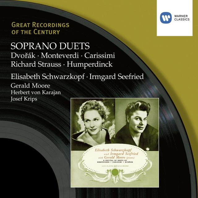 Album cover art for Soprano Duets