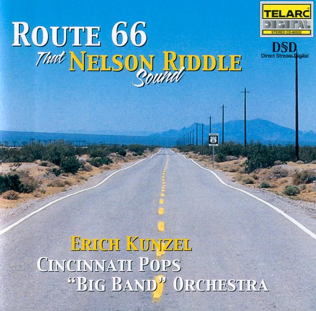 Album cover art for Route 66 - That Nelson Riddle Sound