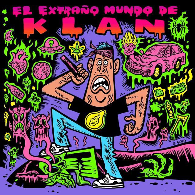 Album cover art for EL EXTRAÑO MUNDO DE KLAN