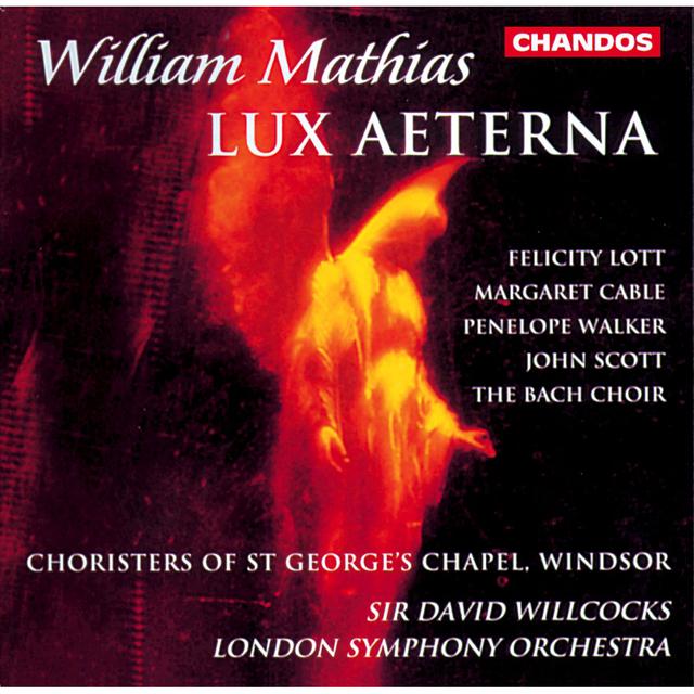 Album cover art for Mathias: Lux Aeterna