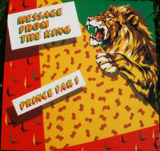 Album cover art for Message from the King