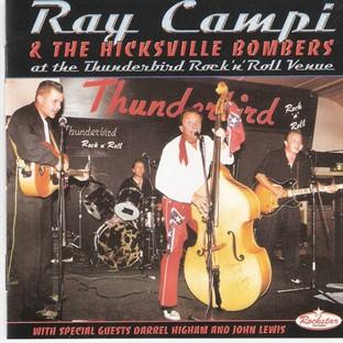 Album cover art for Ray Campi at the Thunderbird Rock'n'roll Venue