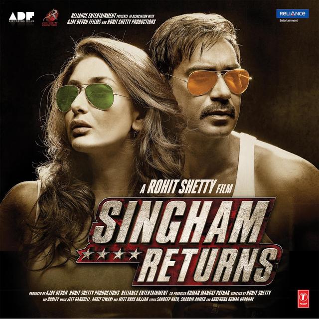 Album cover art for Singham Returns