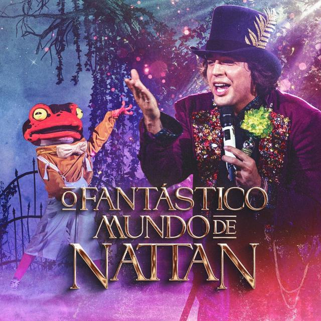 Album cover art for O Fantástico Mundo De Nattan