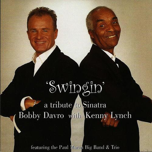 Album cover art for Swingin' (A Tribute to Sinatra)