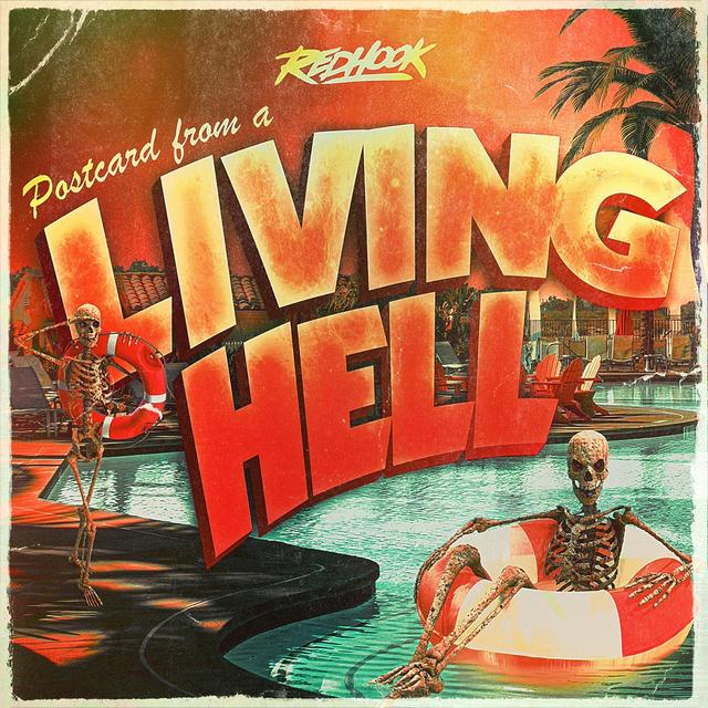 Album cover art for Postcard From a Living Hell