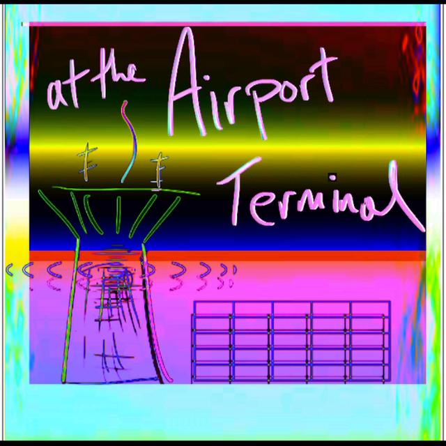 Album cover art for at the airport terminal