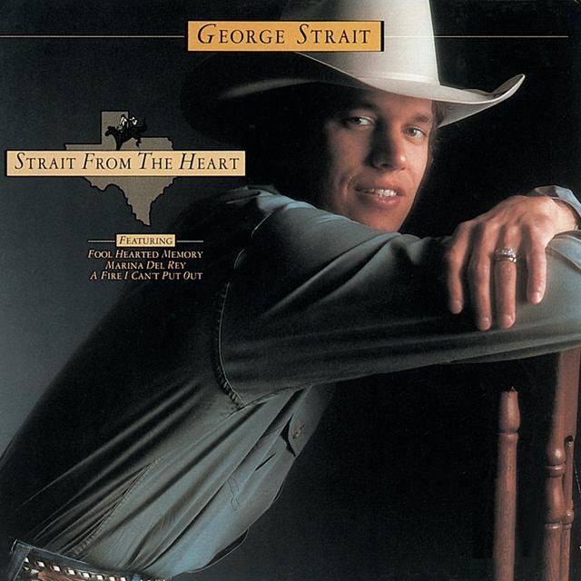 Album cover art for Strait from the Heart