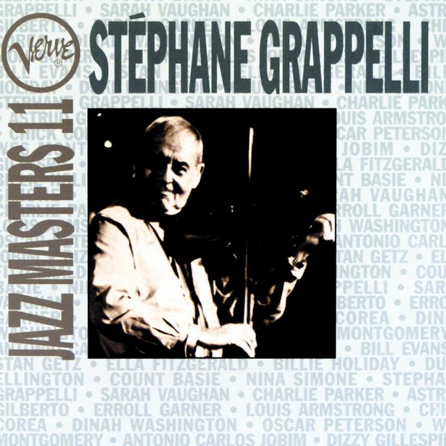 Album cover art for Verve Jazz Masters 11: Stephane Grappelli