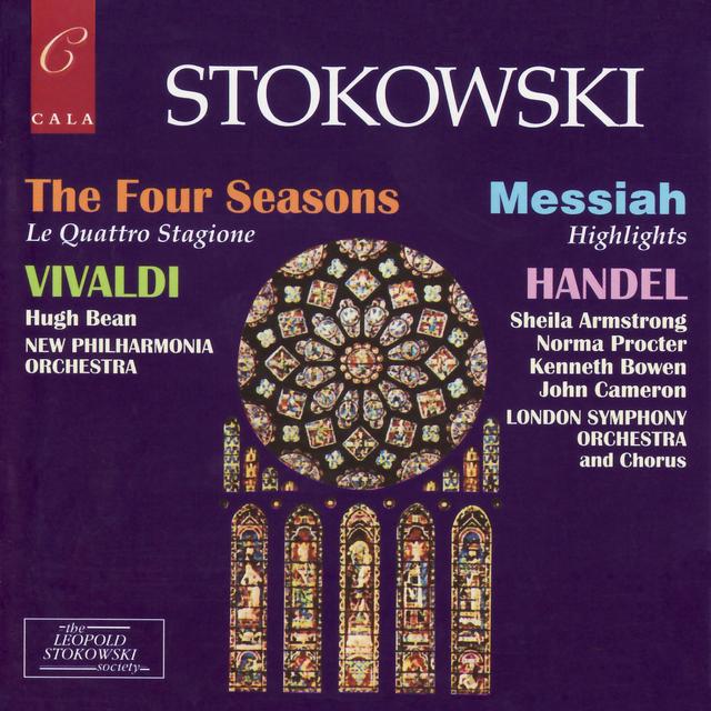 Album cover art for Vivaldi: The Four Seasons & Handel: Messiah Highlights