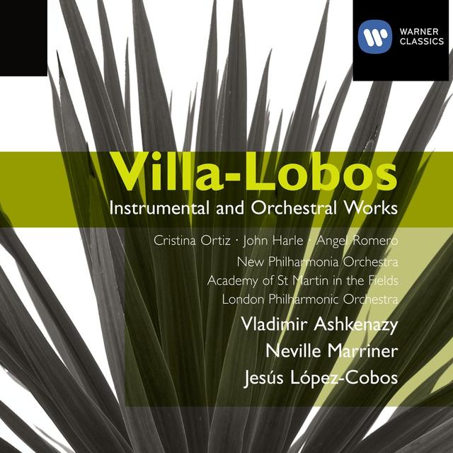 Album cover art for Villa-Lobos: Instrumental and Orchestral Works