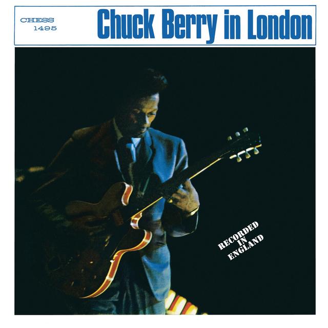 Album cover art for Chuck Berry in London