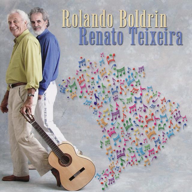 Album cover art for Rolando Boldrin & Renato Teixeira