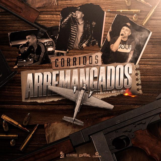 Album cover art for Corridos Arremangados - Primera Edición