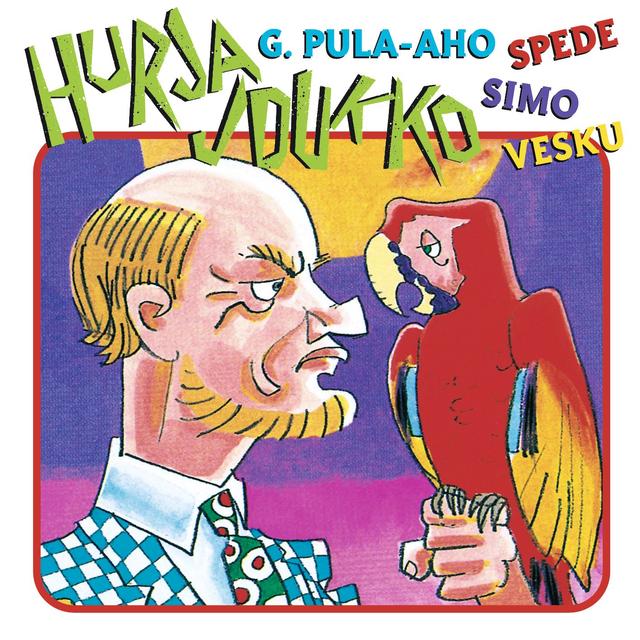 Album cover art for G. Pula-aho, Spede, Simo ja Vesku