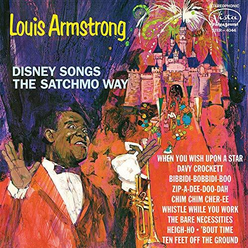 Album cover art for Disney Songs the Satchmo Way