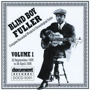 Album cover art for Blind Boy Fuller Vol. 1 1935 - 1936