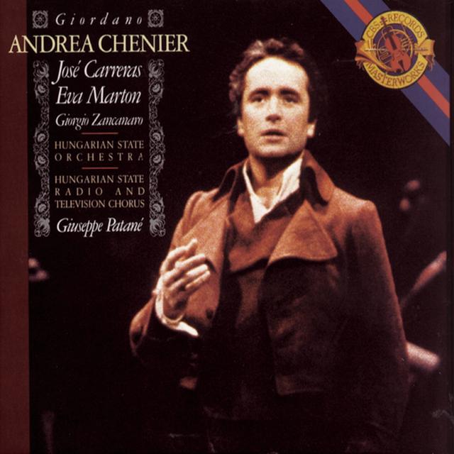 Album cover art for Giordano: Andrea Chénier