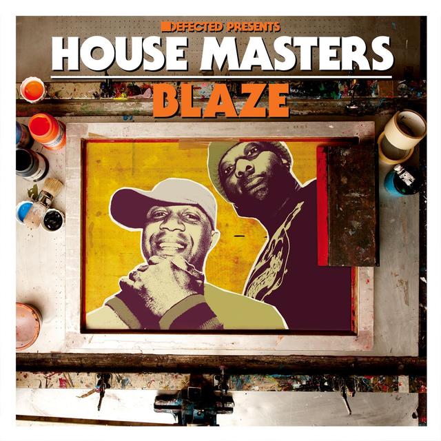 Album cover art for House Masters: Blaze