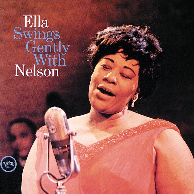 Album cover art for Ella Swings Gently With Nelson