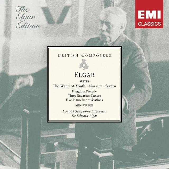 Album cover art for Elgar: Wand of Youth, Nursery & Severn Suites, Miniatures etc