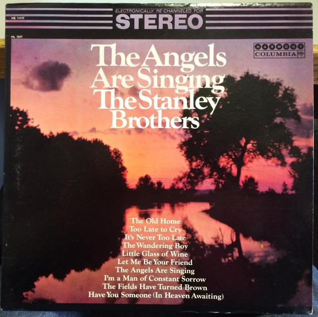 Album cover art for The Angels Are Singing