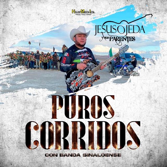 Album cover art for Puros Corridos con Banda Sinaloense