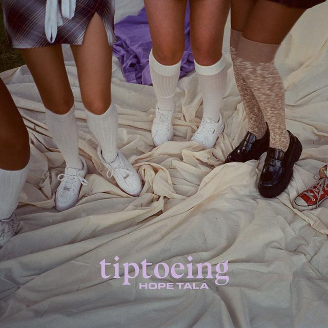 Album cover art for Tiptoeing