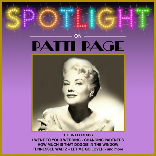 Album cover art for Spotlight On Patti Page