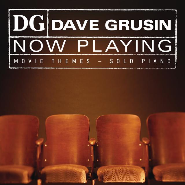 Album cover art for Now Playing Movie Themes - Solo Piano