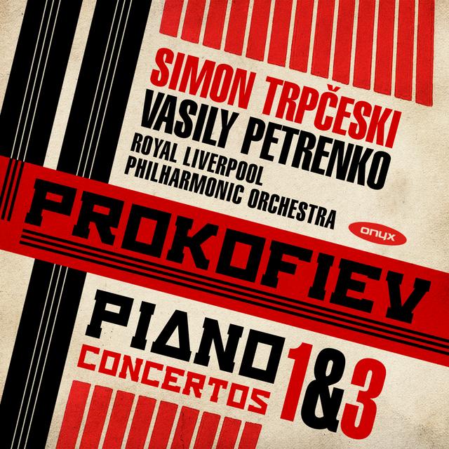 Album cover art for Prokofiev Piano Concerto 1 & 3