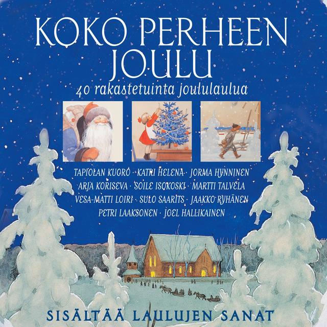 Album cover art for Koko perheen joulu