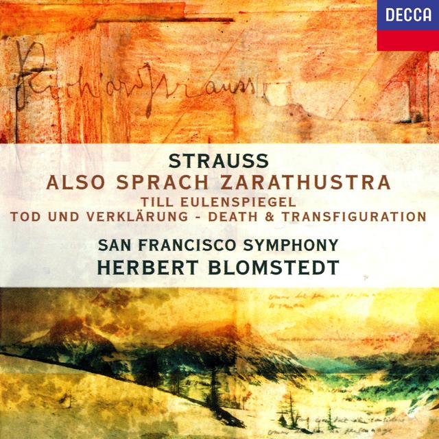 Album cover art for Richard Strauss: Also sprach Zarathustra - Tod und Verklärung - Till Eulenspiegels lustige Streiche