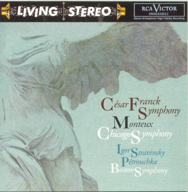 Album cover art for Franck: Symphony, Stravinsky: Petrouchka