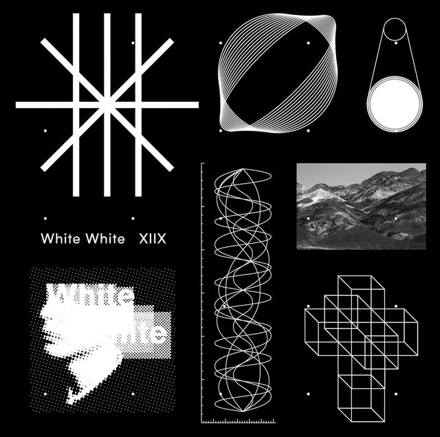 Album cover art for White White