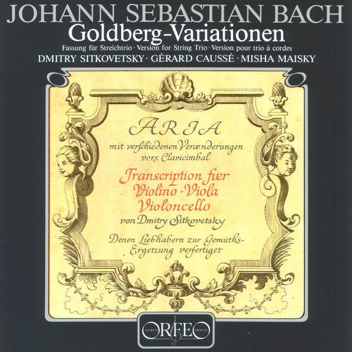 Album cover art for Bach: Goldberg Variations, BWV 988