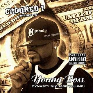 Album cover art for Young Boss - Dynasty Mix Tape Volume I