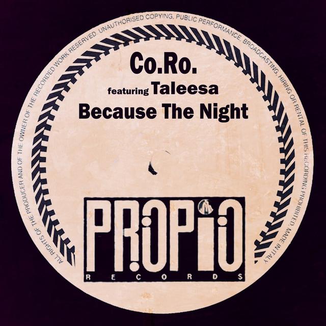 Album cover art for Because The Night