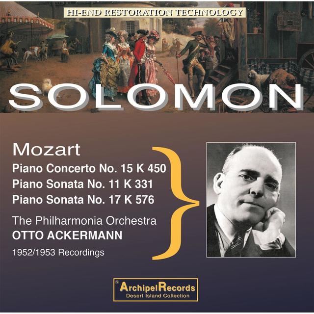 Album cover art for Mozart : Piano Concerto No.15 & Sonatas No. 11, 17 Version