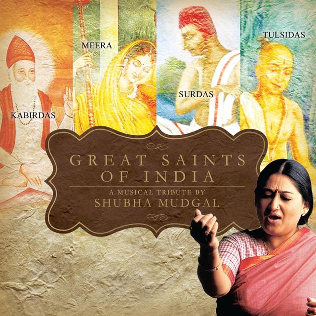 Album cover art for Great Saints of India