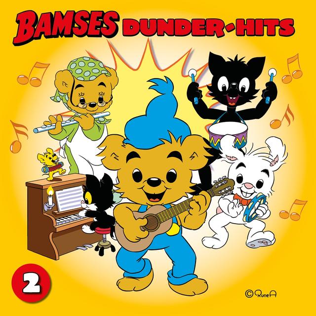 Album cover art for Bamses Dunder-Hits 2