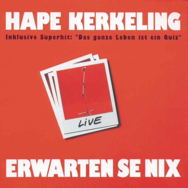 Album cover art for Erwarten Se nix