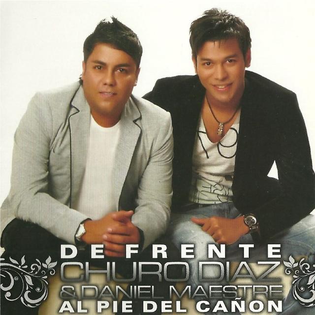 Album cover art for De Frente, Al Pie del Cañon