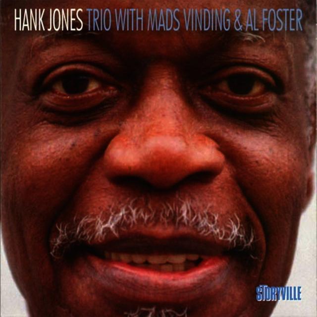 Album cover art for Hank Jones Trio With Mads Vinding & Al Foster