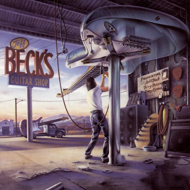 Album cover art for Jeff Beck's Guitar Shop