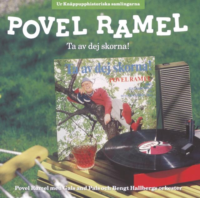 Album cover art for Ta av dej skorna! Povel Ramel med Gals and Pals och Bengt Hallbergs orkester