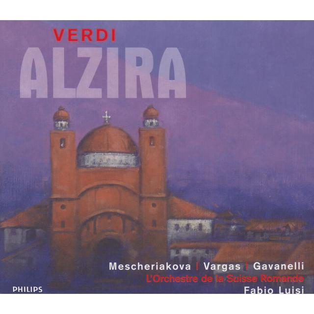 Album cover art for Verdi: Alzira